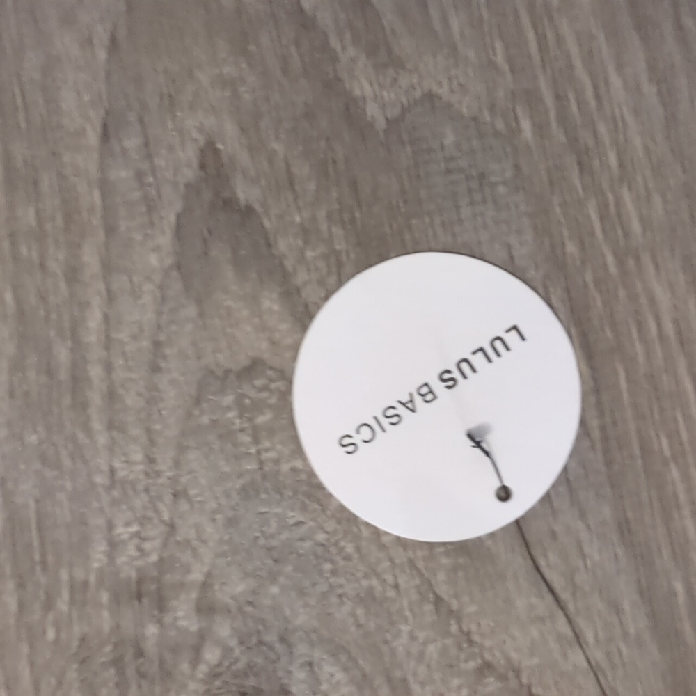 Lulu's basic black bodysuit size medium NWT - image 3